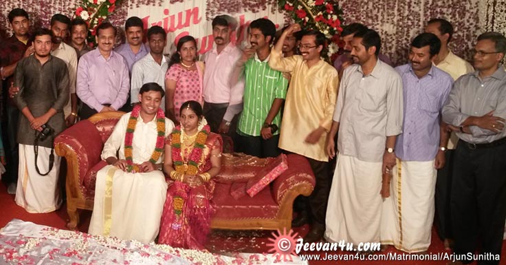 ARJUN SUNITHA Wedding